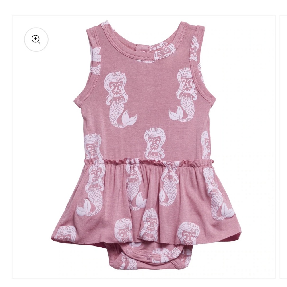 Sleeveless Skirted Bodysuit, Mermaid